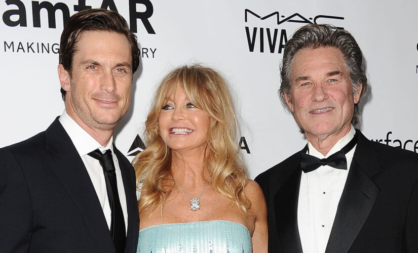 Goldie Hawn’s son Oliver Hudson jokes he ‘won’t leave’ after moving in with her and Kurt Russell