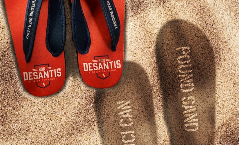 DeSantis campaign selling Fauci flip-flops urging him to ‘pound sand’