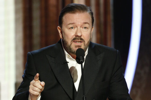 Ricky Gervais talks hosting the Oscars, what it would take for him to agree to 2022 show