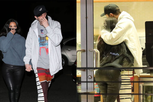 Kim Kardashian and Kanye West are moving on, both seen packing on PDA with new romances