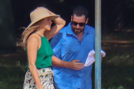 Adam Sandler, Jennifer Aniston seen on set of ‘Murder Mystery 2’ for first time