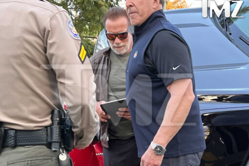 Arnold Schwarzenegger involved in car accident