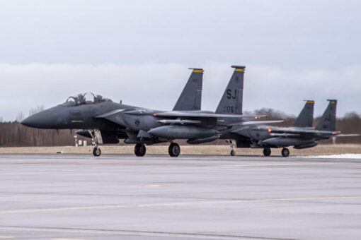 Six US fighter jets arrive in Estonia amid Ukraine tensions