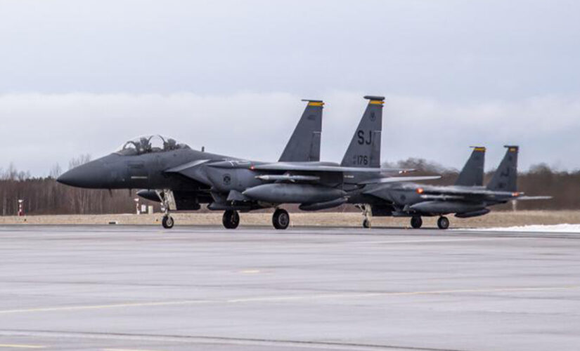 Six US fighter jets arrive in Estonia amid Ukraine tensions