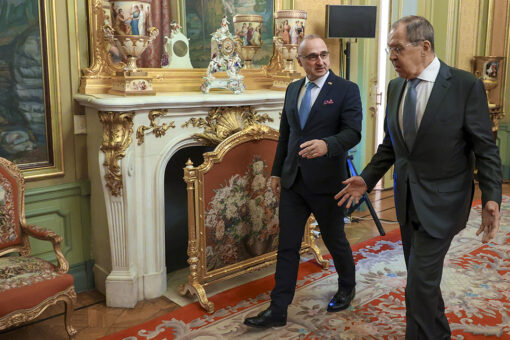 Russia angrily rejects claim it’s creating a pretext to invade Ukraine