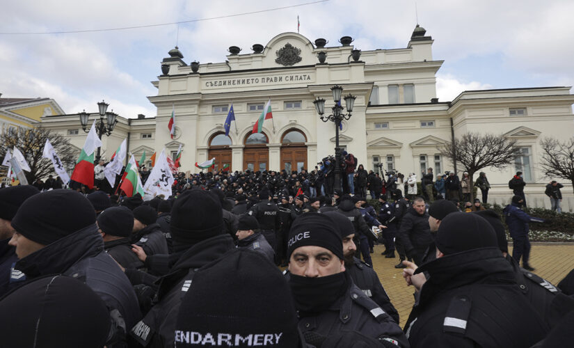 COVID-19: Anti-vaccine protesters attempt to storm Bulgarian parliament