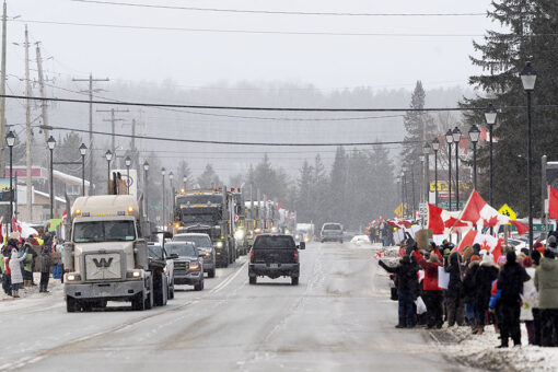 Canadian ‘freedom’ truckers massive vaccine mandate protest convoy may smash world record
