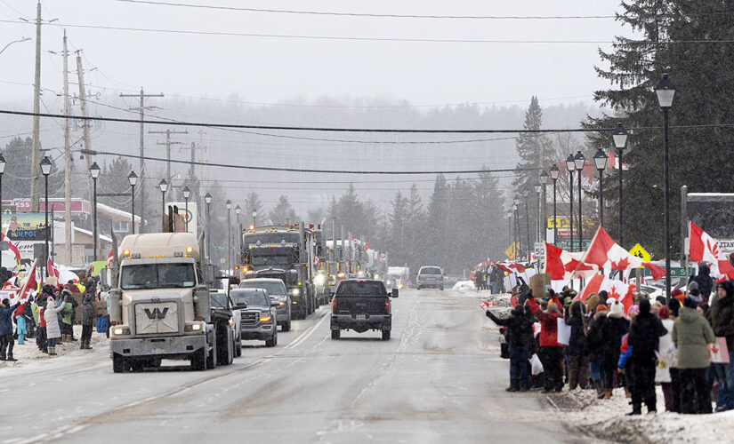 Canadian ‘freedom’ truckers massive vaccine mandate protest convoy may smash world record