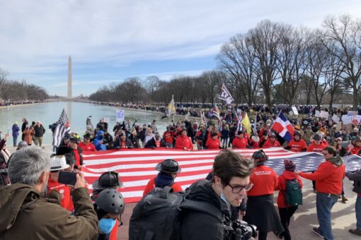 Washington DC ‘Defeat the Mandates’ march calls for end to ‘draconian’ COVID-19 vaccine requirements