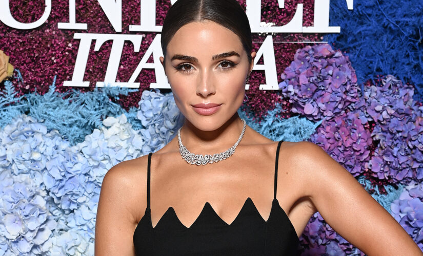 Olivia Culpo leaves little to the imagination in cutout dress as she seemingly jokes about airline experience