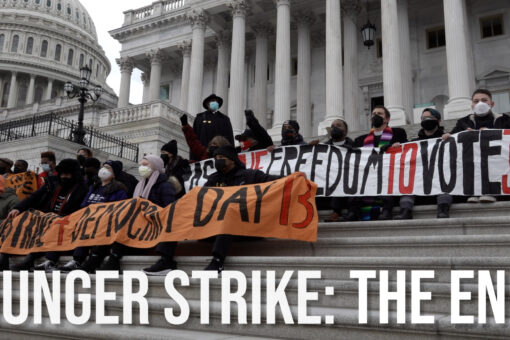 HUNGER STRIKE: THE END ‘Indefinite’ hunger strike over failed voting bill ends after 8 days