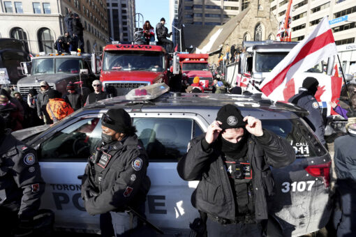 Canada ‘Freedom Convoy’: Ottawa police arrest 7, threaten charges for others caught bringing fuel to truckers