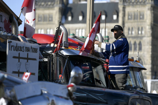Canadian great-grandfather who honked in support of truckers aggressively arrested by police, family claims