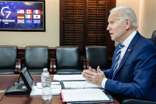 Biden to announce further ‘devastating’ sanctions for Russia over war in Ukraine