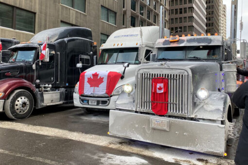 Ottawa mayor and ‘Freedom Convoy’ agree to move trucks from residential areas