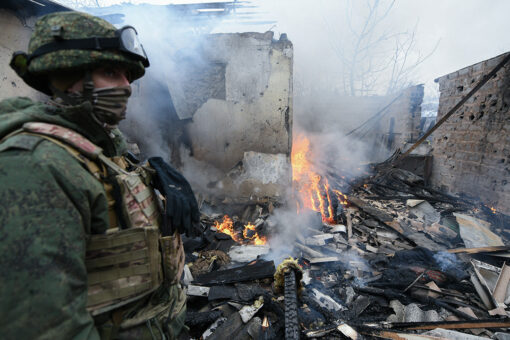 PHOTOS: Ukraine crisis – horrifying aftermath paints terrifying reality of fifth day as war rages on