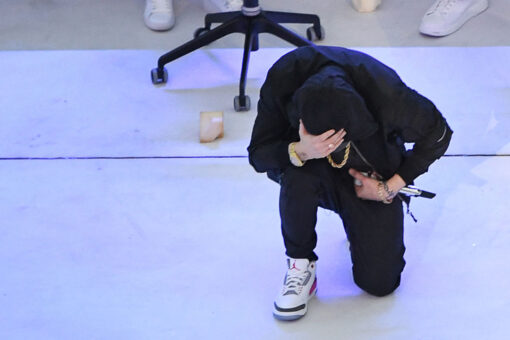 NFL was ‘aware’ Eminem was going to kneel during Super Bowl halftime performance, rep says
