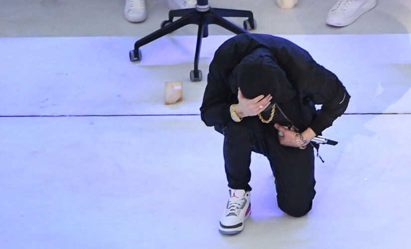NFL was ‘aware’ Eminem was going to kneel during Super Bowl halftime performance, rep says