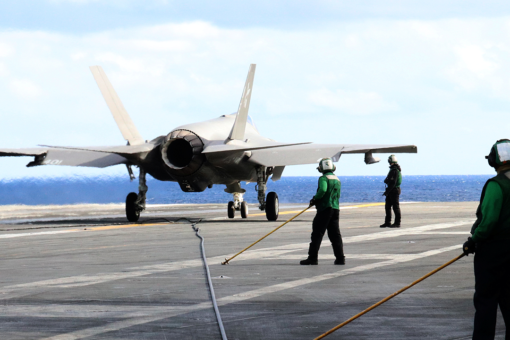 Video shows Navy jet crashing onto deck of USS Carl Vinson in South China Sea