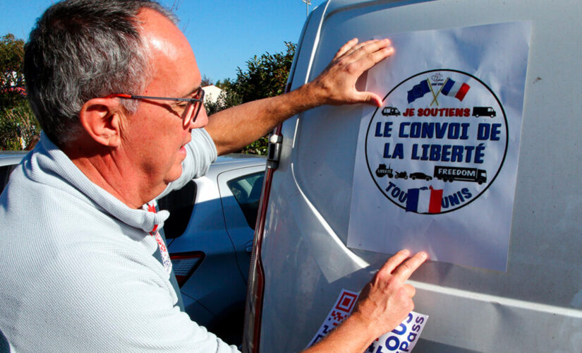 Paris police ban French ‘Freedom Convoy’ demonstrations in city, threaten prison time if traffic blocked