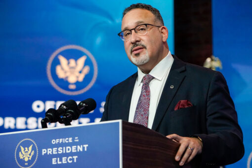 Pro-mask Education Secretary Cardona slammed for saying he loves to see children’s smiling faces