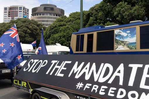New Zealand COVID protesters inspired by Canadian truckers blockade Parliament: authorities