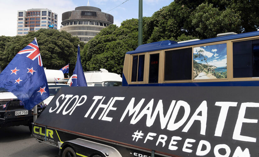 New Zealand COVID protesters inspired by Canadian truckers blockade Parliament: authorities