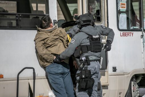 Canadian ‘freedom convoy’ protesters clash with police in Ottawa; over 100 arrested