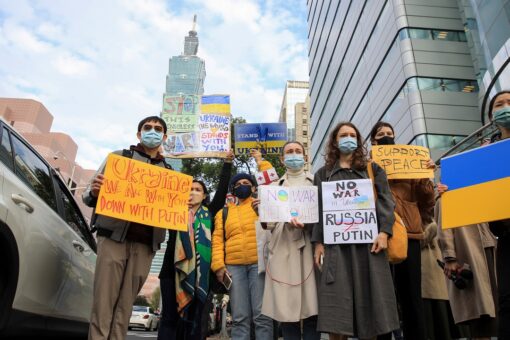 Ukraine invasion: Anti-Russia protests reported in Taiwan in solidarity against attack