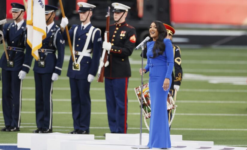 Jhene Aiko kicks off Super Bowl 2022 with ‘America the Beautiful,’ Mickey Guyton sings national anthem