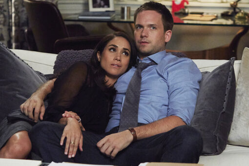 Meghan Markle made fun of ‘Suits’ co-star Patrick J. Adams after seeing him naked on stage