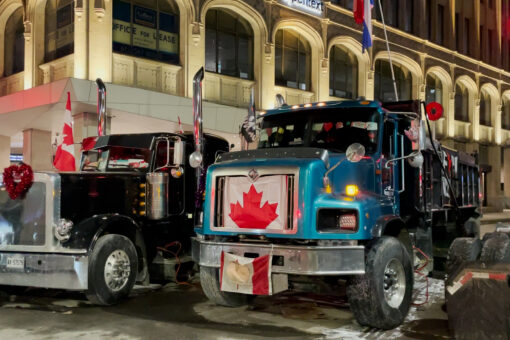 Canada Freedom Convoy: Nearly 100 vehicles towed amid Ottawa police crackdown