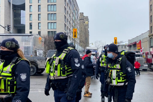 When will the Freedom Convoy protest end?