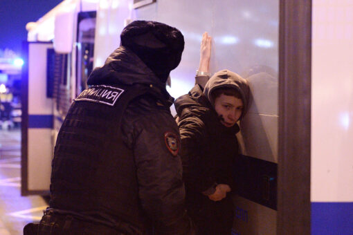 Thousands of Russians arrested for protesting against Putin’s war on Ukraine, human rights group says