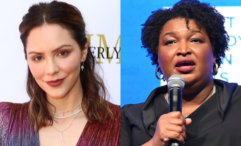 Katharine McPhee slams Stacey Abrams for maskless classroom photo: ‘The hypocrisy continues’