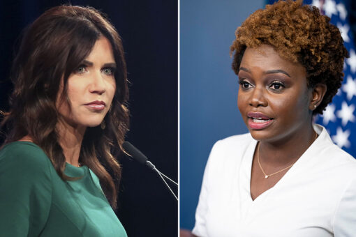 White House accuses Noem of ‘attacking LGBT youth’ by signing women’s sports law
