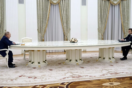 Macron refused to take Russian COVID test over fear Putin would nab DNA: report