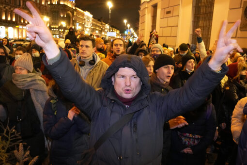 Protests erupt around the globe in support of Ukraine: ‘Stop Putin, Stop War’