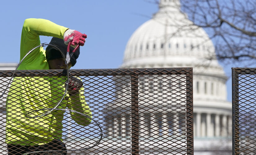 Capitol fence to be reinstalled ahead of Biden’s State of the Union address