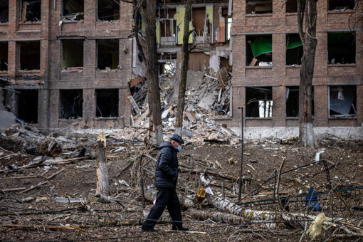 PHOTOS: Ukraine crisis: Four days of war against Russian aggression leaves apocalyptic aftermath