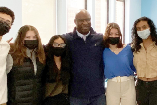 Democratic Rep. Jamaal Bowman caught maskless in New York high school with masked students