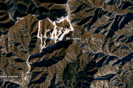 China winter Olympics: NASA imagery shows huge amounts of artificial snow used in Beijing