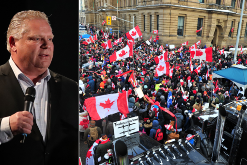 Ontario premier Doug Ford echoes Canadian truckers’ complaints: ‘Everyone’s done with this’