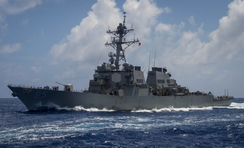 US Navy destroyer passes through Taiwan Strait; China calls move ‘provocative’