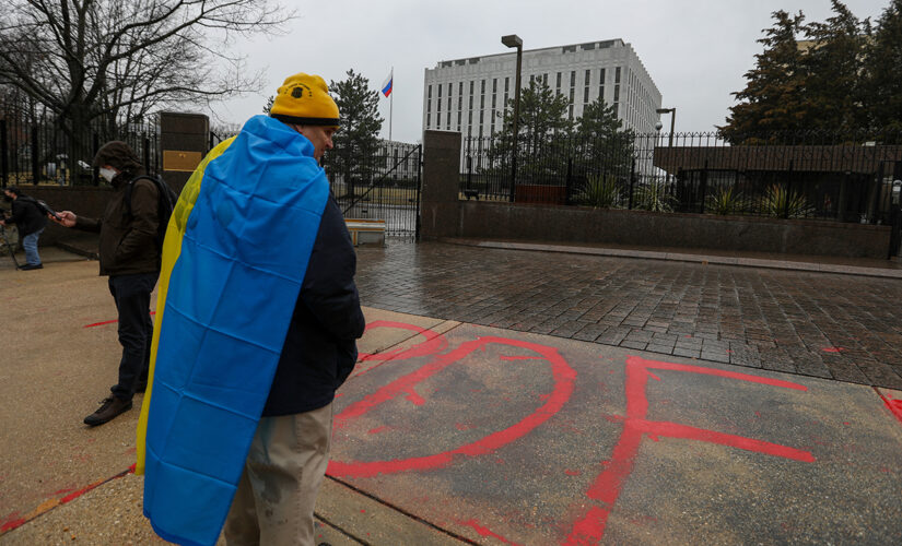 Russia complains to US and Canada about Ukraine protests near embassies