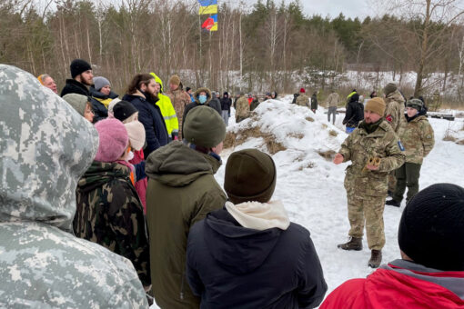 Ukrainians bravely ‘playing for time’