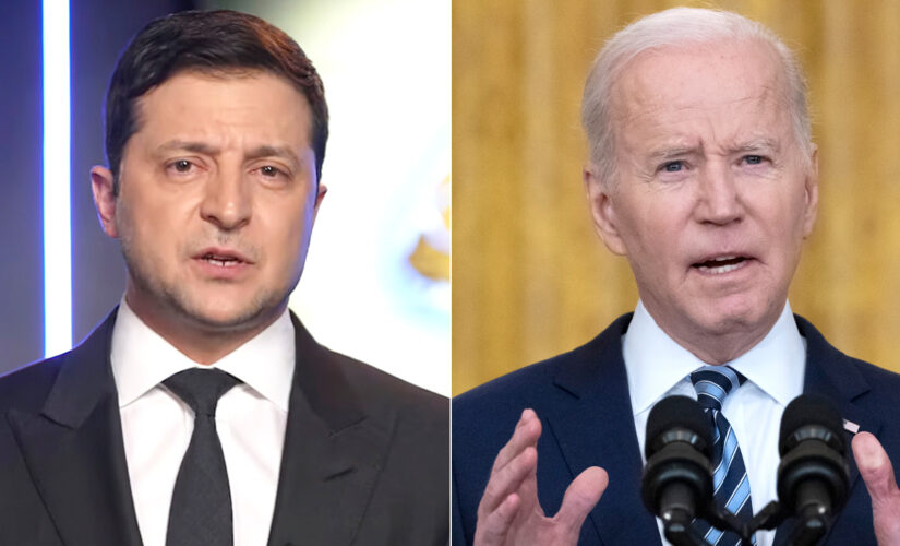 Ukraine president throws shade at Biden over US absence: ‘Watching from afar’