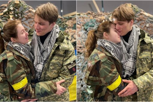 Optimism in Kyiv: Ukrainian newlyweds say they will fight until the ‘last drop of blood’