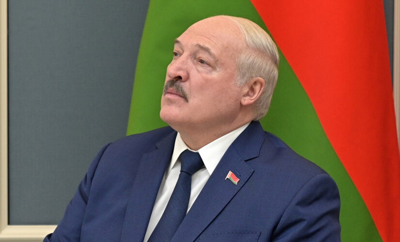 Belarus President Lukashenko appears to stand in front of map of planned Moldova invasion: reports