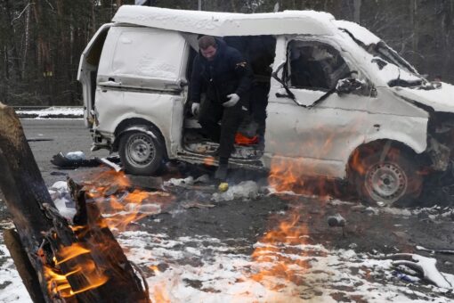 Russia-Ukraine war: Kharkiv photos show casualties, devastation as mass exodus continues